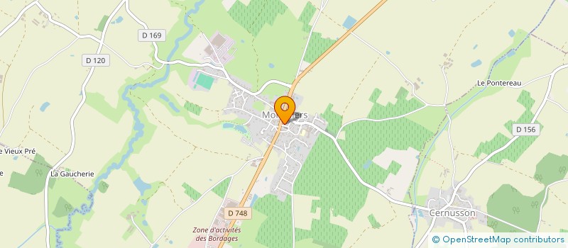 localisation de l'entreprise SOCIETE DE PECHE  MONTILLIERS