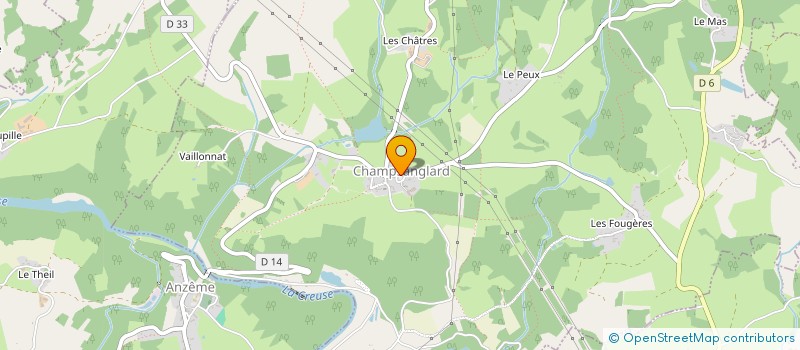 localisation de l'entreprise SOCIETE DE PECHE DE BONNAT à BONNAT