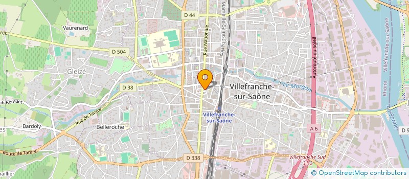 localisation de l'entreprise SOCIETE DE PECHE ET DE PISCICULTURE DU MORGON, DU MERLOUP, DE LEURS AFFLUENTS ET DE LEURS BIEFS à PORTE-DES-PIERRES-DOREES