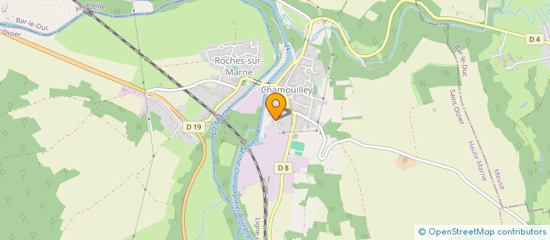 localisation de l'entreprise SOCIETE DE PECHE LE BROCHETON à CHAMOUILLEY