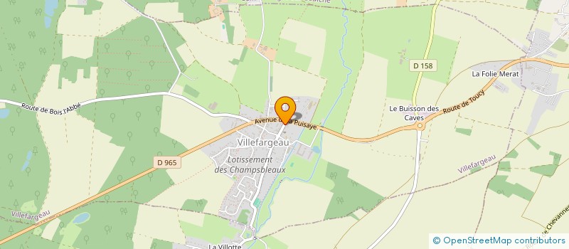 localisation de l'entreprise SOCIETE DE PECHE PARLYCOISE  PARLY