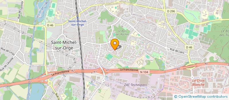 localisation de l'entreprise SOCIETE DE PEINTURE ET PRODUITS MODERNES à SAINT-MICHEL-SUR-ORGE