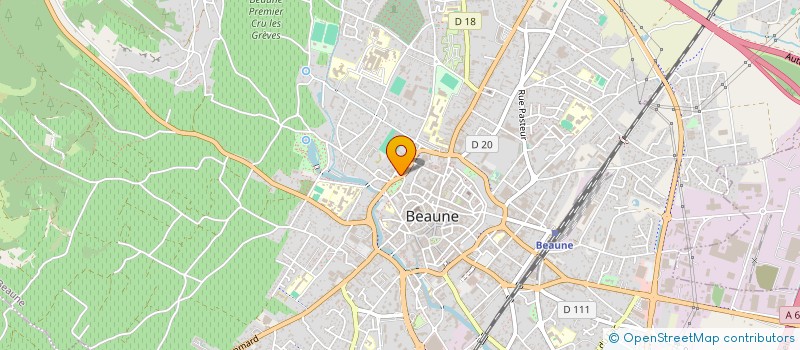 localisation de l'entreprise SOCIETE DE PETANQUE LA VIOLETTE à BEAUNE