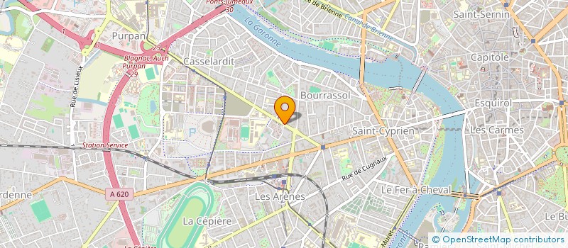 localisation de l'entreprise SOCIETE DE PLACEMENT ET DE REALISATION IMMOBILIERE EN ABREGE S.P .R.I. à TOULOUSE