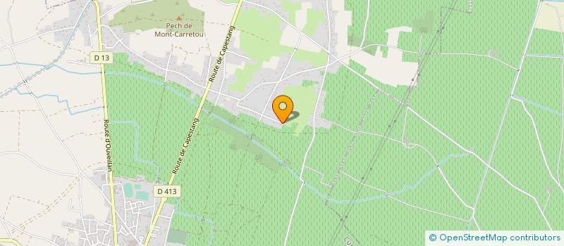 localisation de l'entreprise SOCIETE DE PLATRERIE ET D'ISOLATION DA SILVA à CUXAC-D'AUDE
