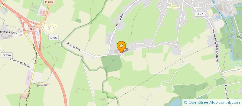 localisation de l'entreprise SOCIETE DE PLATRERIE ET D'ISOLATION SPI  FERRIERE-LA-GRANDE