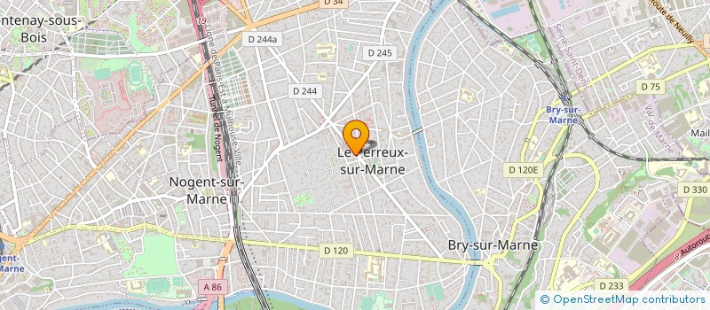 localisation de l'entreprise SOCIETE DE PLOMBERIE & DE RENOVATION IMMOBILIERE  LE PERREUX-SUR-MARNE