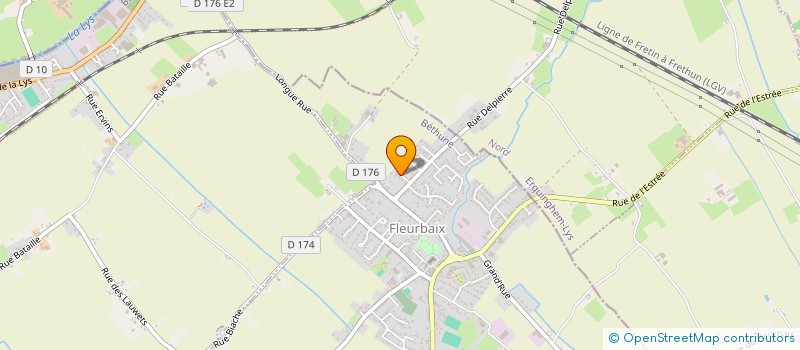 localisation de l'entreprise SOCIETE DE PORTEFEUILLE VDBH  FLEURBAIX