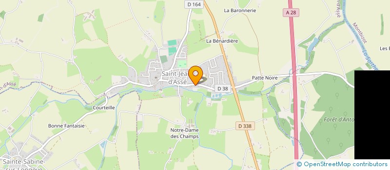 localisation de l'entreprise SOCIETE DE POSE DE MENUISERIE  LA GUIERCHE