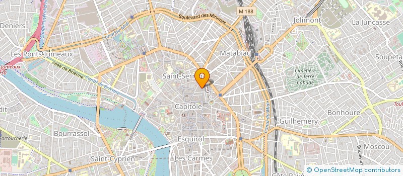 localisation de l'entreprise SOCIETE DE PRESSE ET DE CONSEILS IMMOBILIERS PAR ABREVIATION P.E.C.I. à TOULOUSE