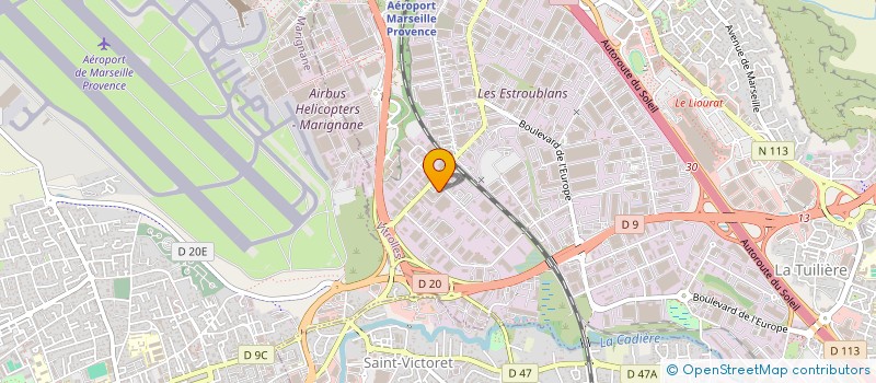 localisation de l'entreprise SOCIETE DE PRESTATIONS BATIMENT à MARSEILLE