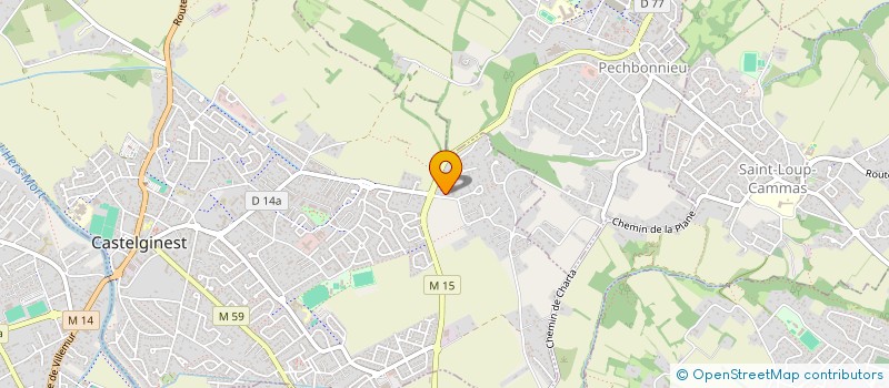 localisation de l'entreprise SOCIETE DE PRESTATIONS POUR L'HABITAT à CASTELGINEST