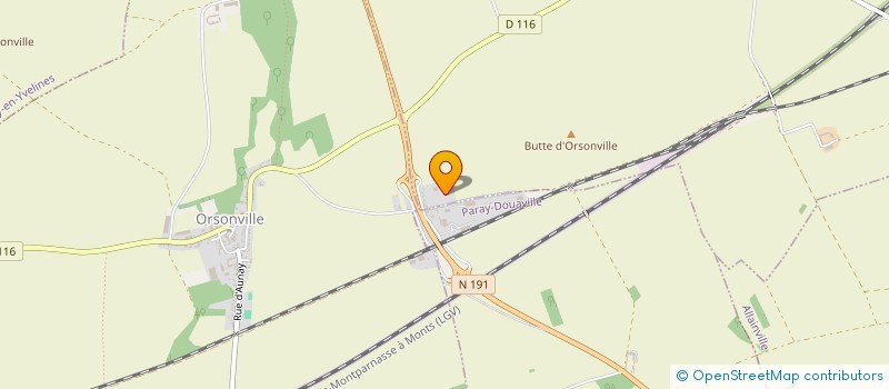 localisation de l'entreprise SOCIETE DE PRODUCTION D'ENROBES DE PARAY - S.P.E.P. à PARAY-DOUAVILLE