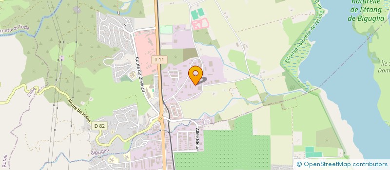 localisation de l'entreprise SOCIETE DE PRODUCTION ELECTRIQUE INSULAIRE à BIGUGLIA