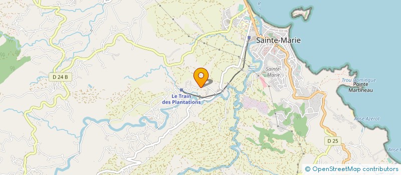 localisation de l'entreprise SOCIETE DE PRODUCTION ET DE COMMERCIALISATION DES RHUMS DU GALION à SAINTE-MARIE