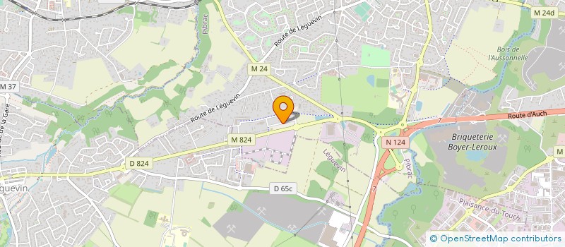 localisation de l'entreprise SOCIETE DE PRODUCTION POUR LE BATIMENT  PIBRAC