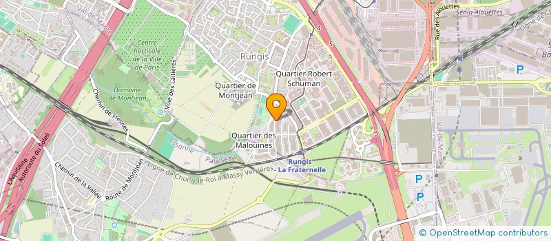 localisation de l'entreprise SOCIETE DE PRODUCTIONS INDUSTRIELLES à RUNGIS