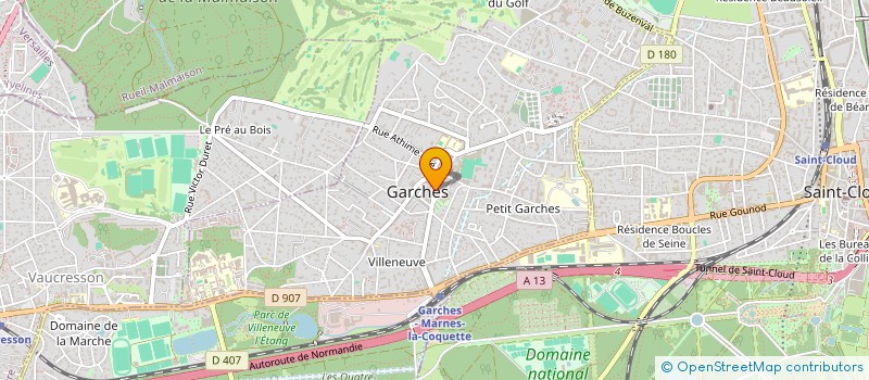 localisation de l'entreprise SOCIETE DE PROMOTION D' INITIATIVES POUR LE DEVELOPPEMENT DURABLE ( SPIDD) à GARCHES