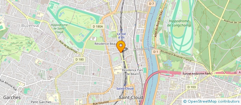localisation de l'entreprise SOCIETE DE PROMOTION DES ENERGIES RENOUVELABLES à SAINT-CLOUD