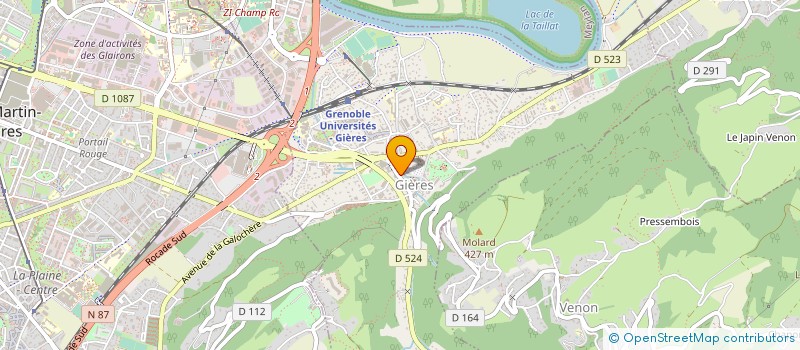 localisation de l'entreprise SOCIETE DE PROMOTION DES MEDIAS à GIERES