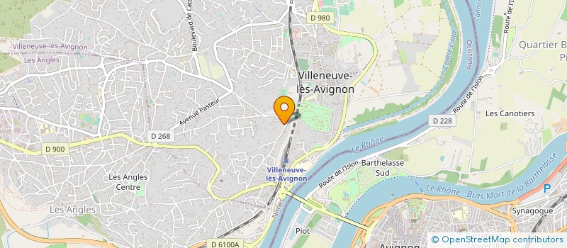 localisation de l'entreprise SOCIETE DE PROMOTION DU RECYCLAGE DES DECHETS DE REFRACTAIRES  VILLENEUVE-LES-AVIGNON