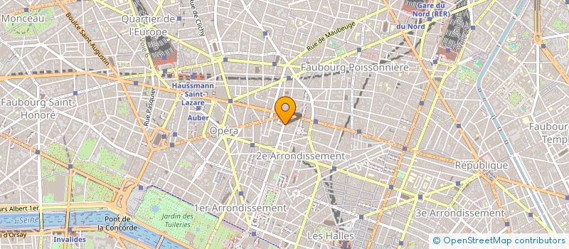 localisation de l'entreprise SOCIETE DE PROMOTION ESTHETIQUE à PARIS