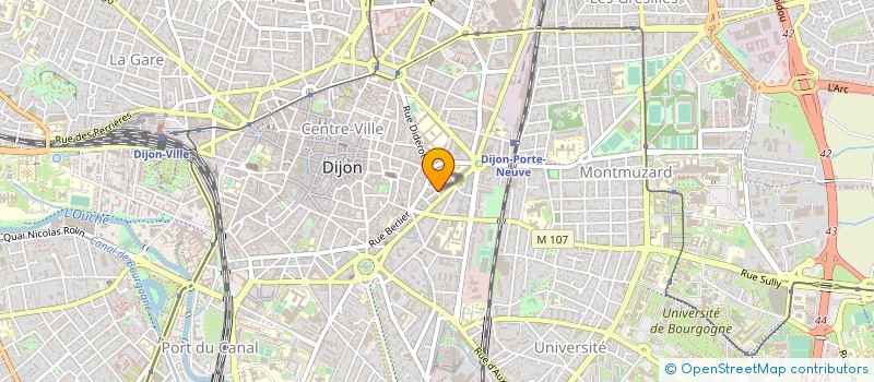 localisation de l'entreprise SOCIETE DE PROMOTION ET D'INGENIERIE IMMOBILIERES à DIJON