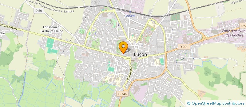 localisation de l'entreprise SOCIETE DE PROMOTION ET DE CREATION MUSICALE DITE S.PRO.CREA.M à LUCON