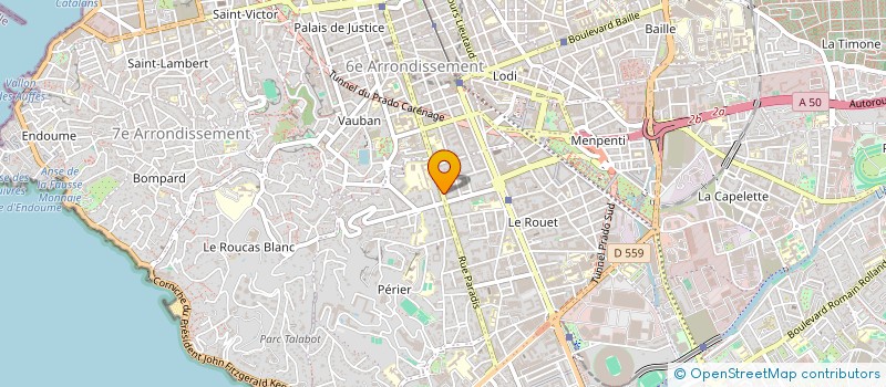 localisation de l'entreprise SOCIETE DE PROMOTION IMMOBILIERE à MARSEILLE