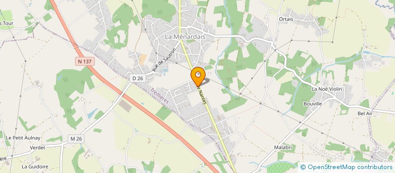 localisation de l'entreprise SOCIETE DE PROMOTION IMMOBILIERE à TREILLIERES