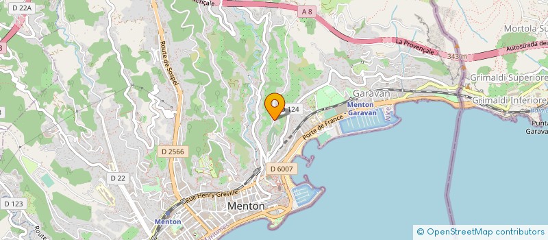 localisation de l'entreprise SOCIETE DE PROMOTION IMMOBILIERE à MENTON