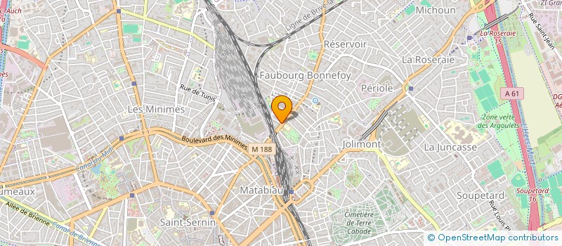 localisation de l'entreprise SOCIETE DE PROMOTION IMMOBILIERE TOULOUSAINE à TOULOUSE