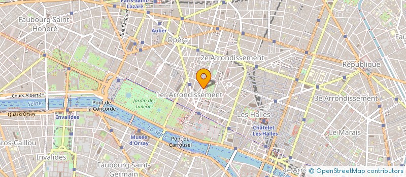 localisation de l'entreprise SOCIETE DE PROMOTION TOURISTIQUE ET ECONOMIQUE à PARIS