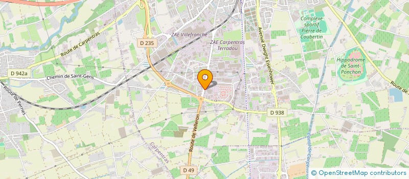 localisation de l'entreprise SOCIETE DE PROPRETE à CARPENTRAS