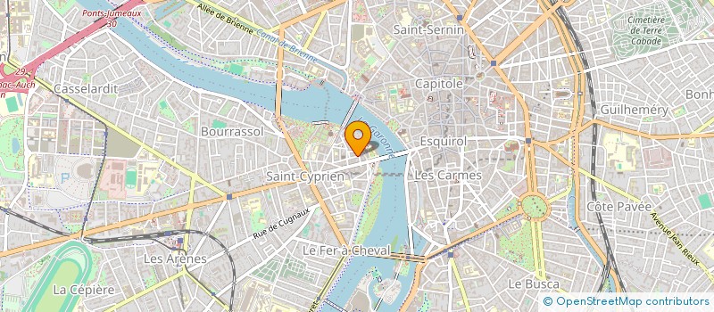 localisation de l'entreprise SOCIETE DE PROTECTION ACTIVE à TOULOUSE