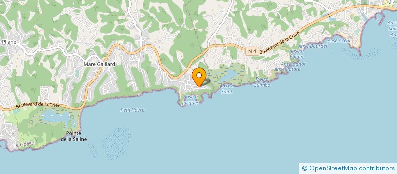 localisation de l'entreprise SOCIETE DE PROTECTION ANIMALE DE LA GUADELOUPE à LE GOSIER