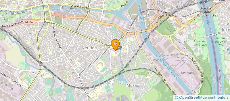 localisation de l'entreprise SOCIETE DE PROTECTION CUTANEE à STRASBOURG