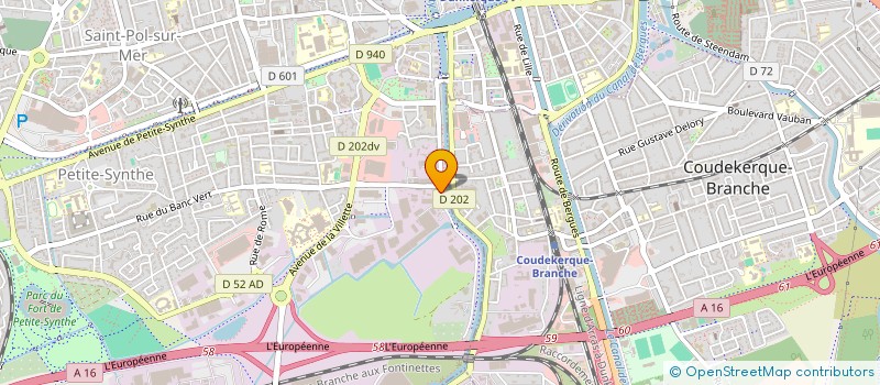 localisation de l'entreprise SOCIETE DE PROTECTION DES ANIMAUX DE LA REGION DES FLANDRES à DUNKERQUE