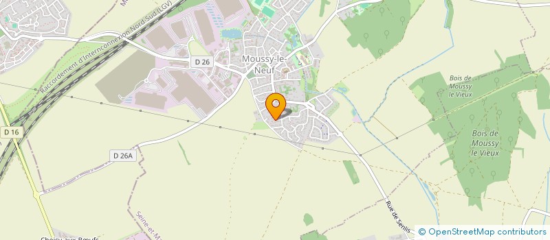 localisation de l'entreprise SOCIETE DE PROTECTION DES OUVERTURES  MOUSSY-LE-NEUF