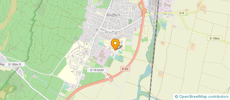 localisation de l'entreprise SOCIETE DE QUILLES AVENIR ROUFFACH  ROUFFACH