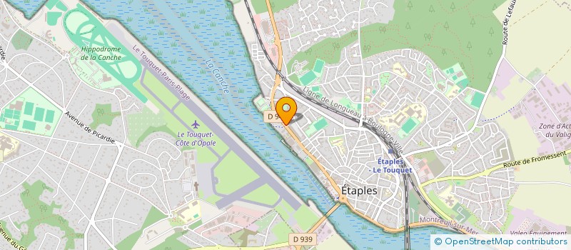 localisation de l'entreprise SOCIETE DE QUINCAILLERIE ETAPLOISE GODIN à ETAPLES