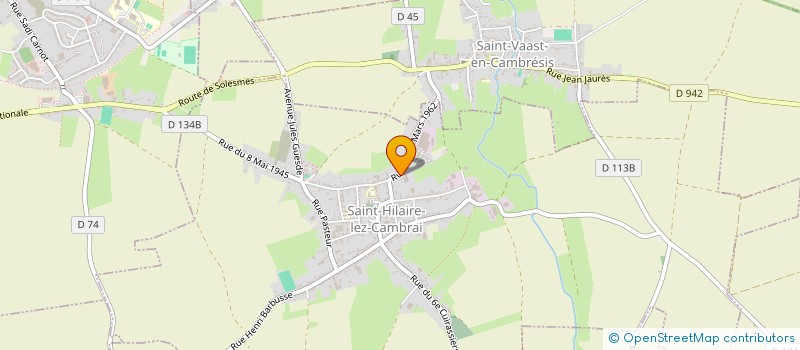 localisation de l'entreprise SOCIETE DE RAVALEMENT DU CAMBRESIS à SAINT-HILAIRE-LEZ-CAMBRAI