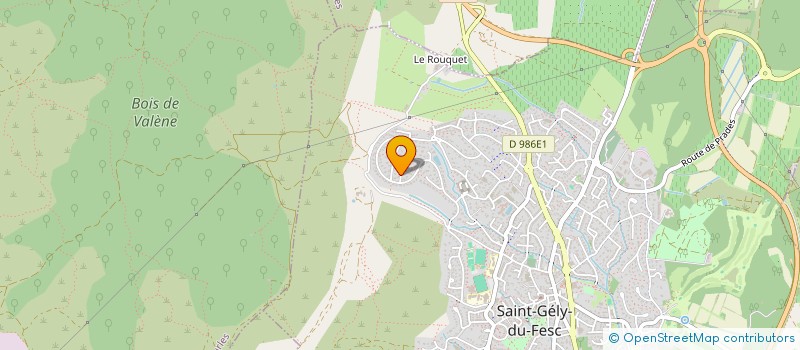 localisation de l'entreprise SOCIETE DE REALISATION D'ETUDES ECONOMIQUES ET STATISTIQUES SARL à SAINT-GELY-DU-FESC