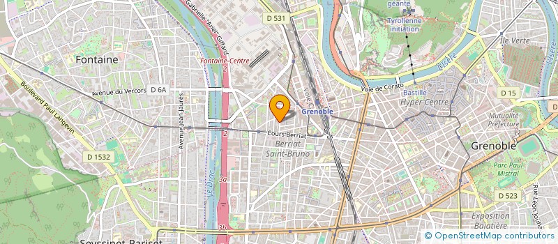 localisation de l'entreprise SOCIETE DE REALISATION DE BATIMENTS  GRENOBLE