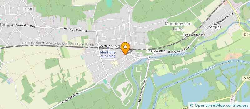 localisation de l'entreprise SOCIETE DE REALISATION EN ENTREPRISE à MONTIGNY-SUR-LOING
