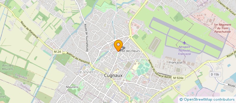 localisation de l'entreprise SOCIETE DE REALISATIONS PLATRERIE SOREP à CUGNAUX