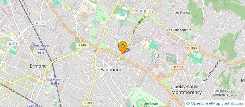 localisation de l'entreprise SOCIETE DE RECHERCHE ET DE PROSPECTION à EAUBONNE
