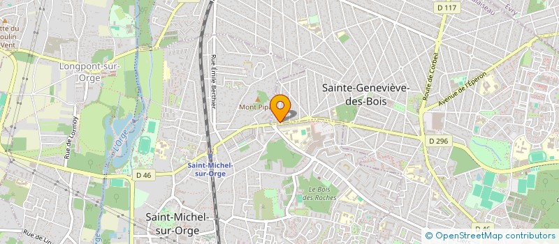 localisation de l'entreprise SOCIETE DE RECHERCHE ET REALISATION IMMOBILIERE à SAINTE-GENEVIEVE-DES-BOIS