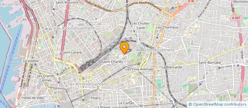 localisation de l'entreprise SOCIETE DE RECHERCHE MEDICALE à MARSEILLE