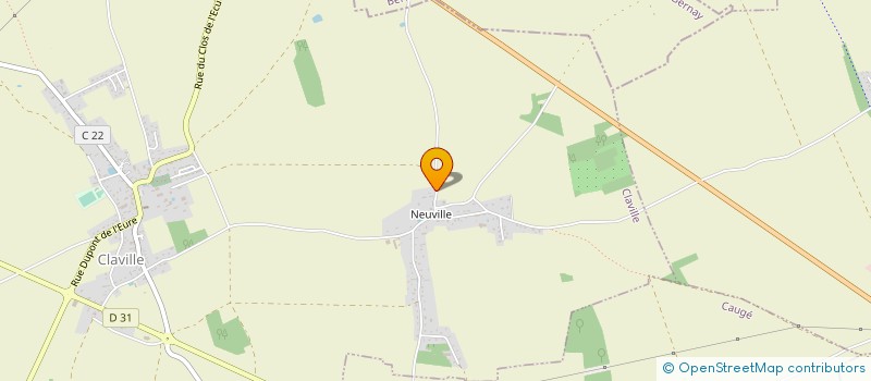 localisation de l'entreprise SOCIETE DE RECHERCHES, D'ETUDES ET DE VALORISATION  CLAVILLE